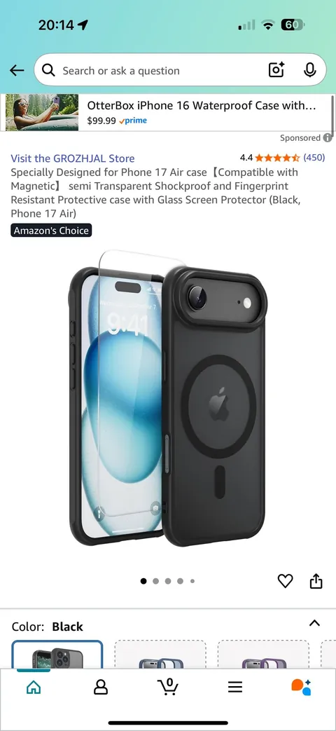 Waiting to see $AAPL iPhone designs tomorrow? Just browse cases for sale on $AMZN.