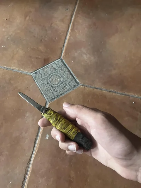 I found a prison shank laying around in my house