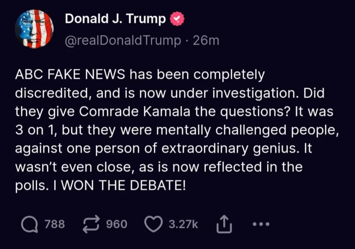 And what investigation is this again?! Weird.