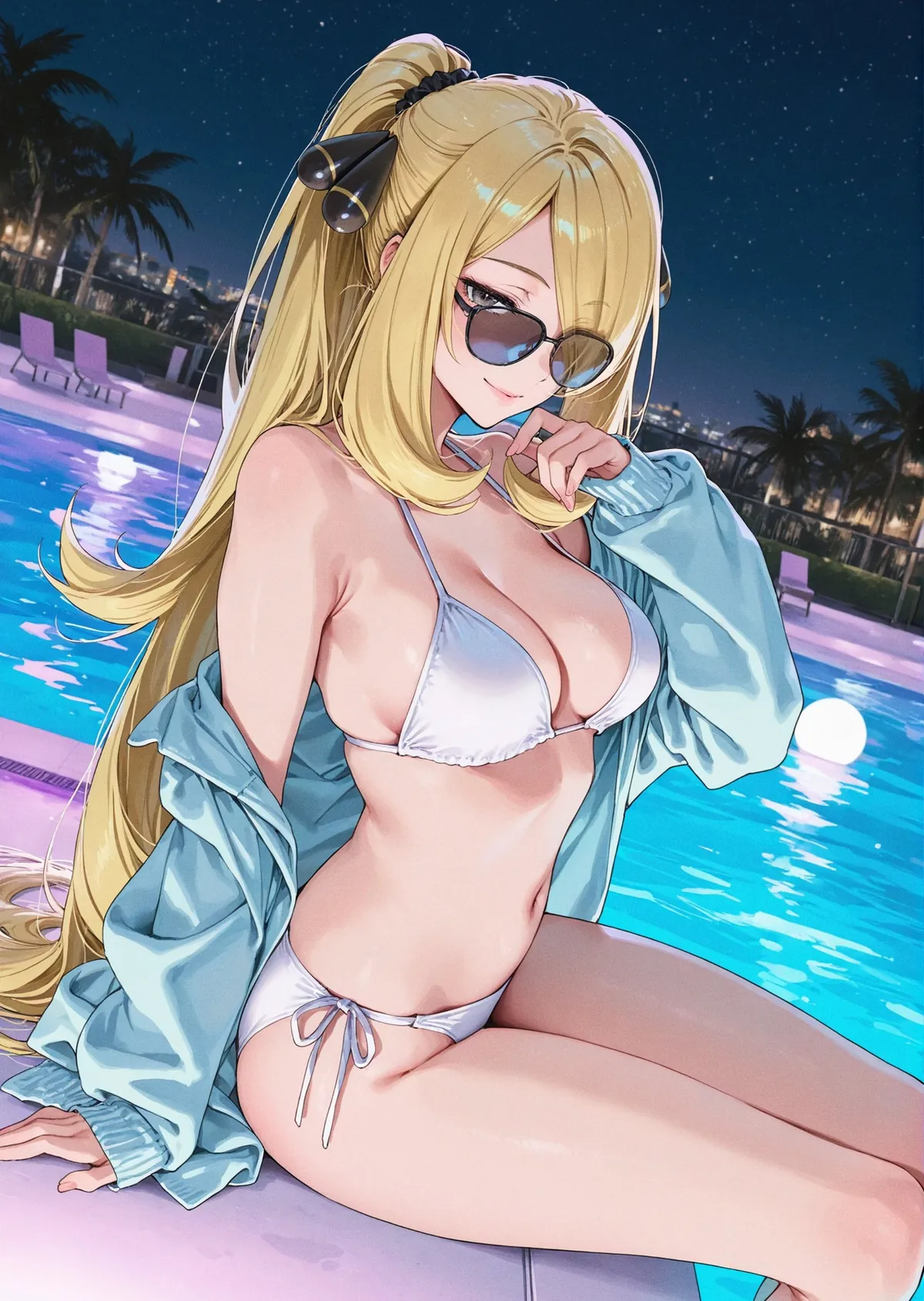 Poolside Cynthia