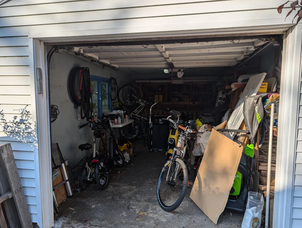 Completed my Tron-themed garage/workshop project