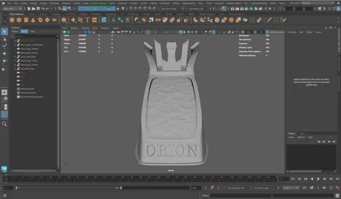 I 3D modeled, 3D printed, painted and assembled the world's most detailed Orion model (1:48, 1:24 scales!). 27 removable (magnetic) parts including the capsule. Enjoy!