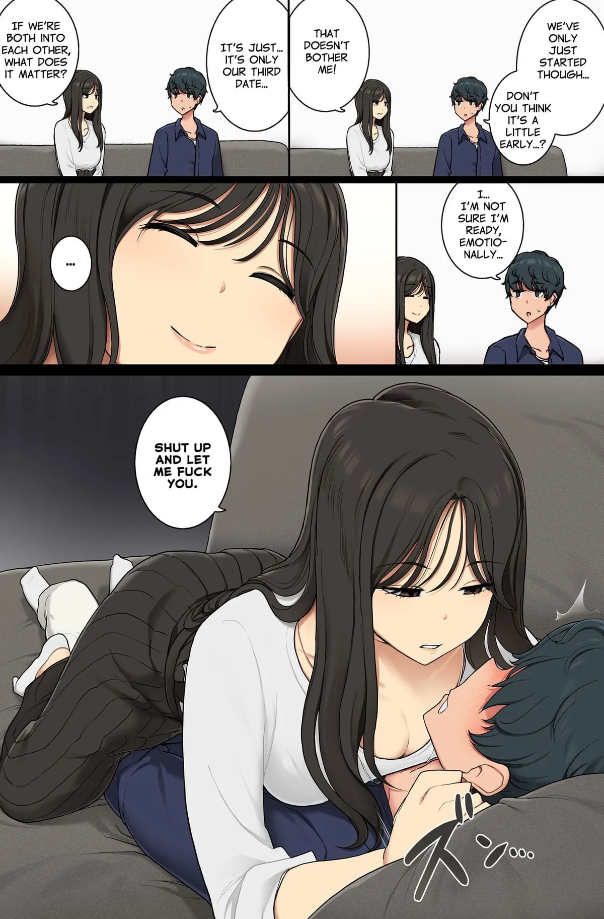 An ex delinquent lets her old self slip out (Wakamatsu)