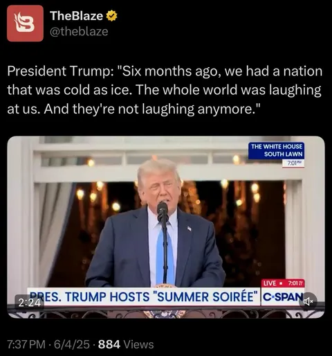 We are the butt of the world's jokes.