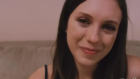 She is under your hypnosis - her brain is imagining a mundane interaction while you fuck her