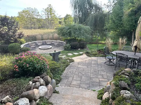15 years ago, we purchased an abandoned property. This is our garden now (look at the before).