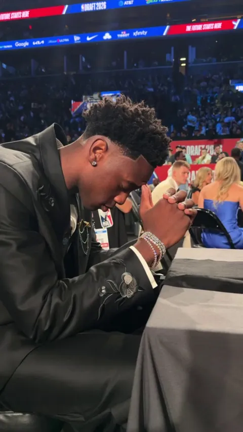 [All-Access] Anicet Dybantsa Jr. is selected 1st overall by the Washington Wizards in the 2026 NBA Draft.