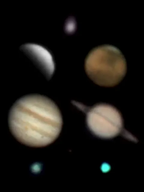 Raw Footage of the Solar System’s Planets Through my Telescope