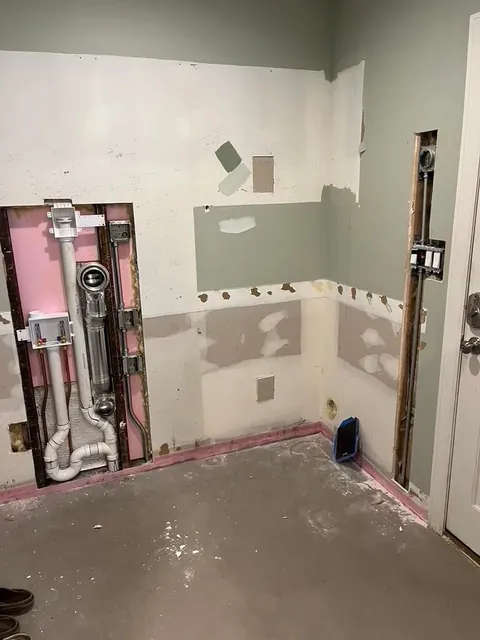 New laundry nook in our 150yr old house! After/Before and Full Process