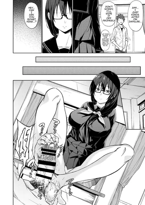 Silent Girl next to me is a Pervert !!!