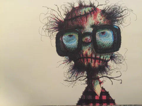 Untitled, pen and paper, 11x17