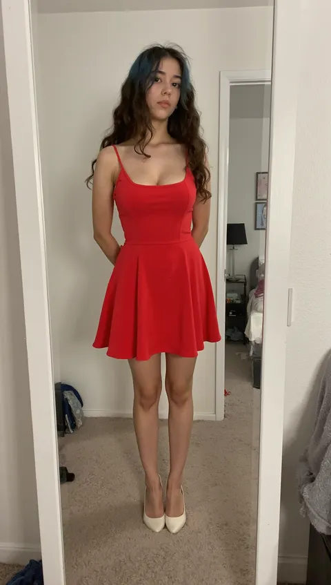 in this dress, i’m the main character