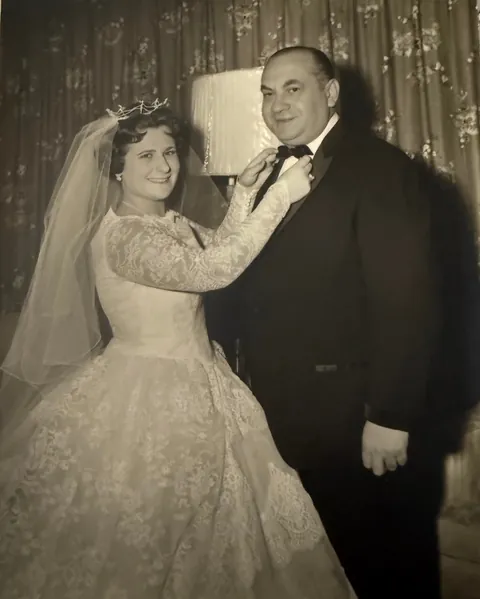 My grandparents wedding, 1959.