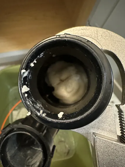 My kid poured candle wax down the drain.