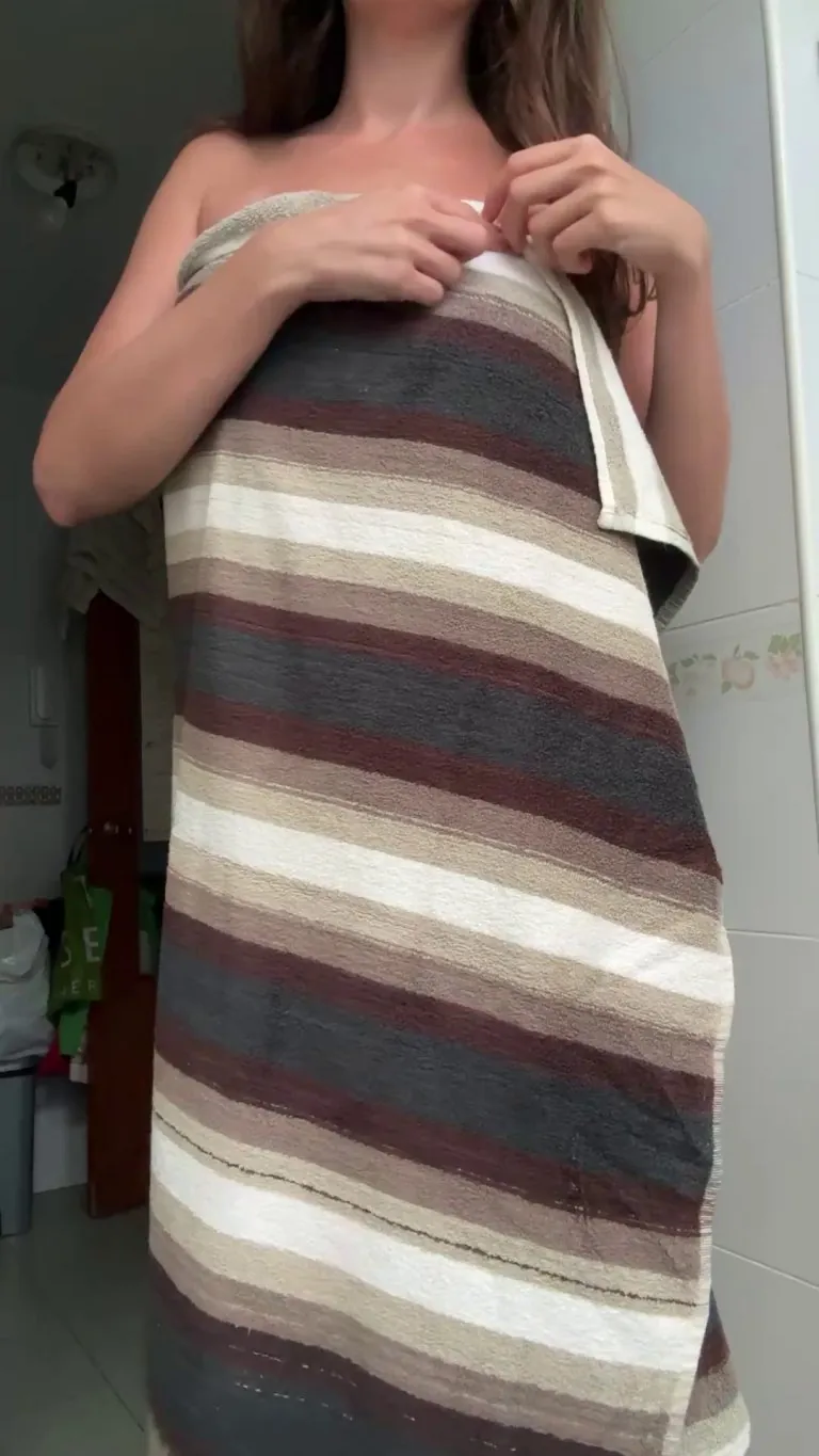 Fresh after the bath