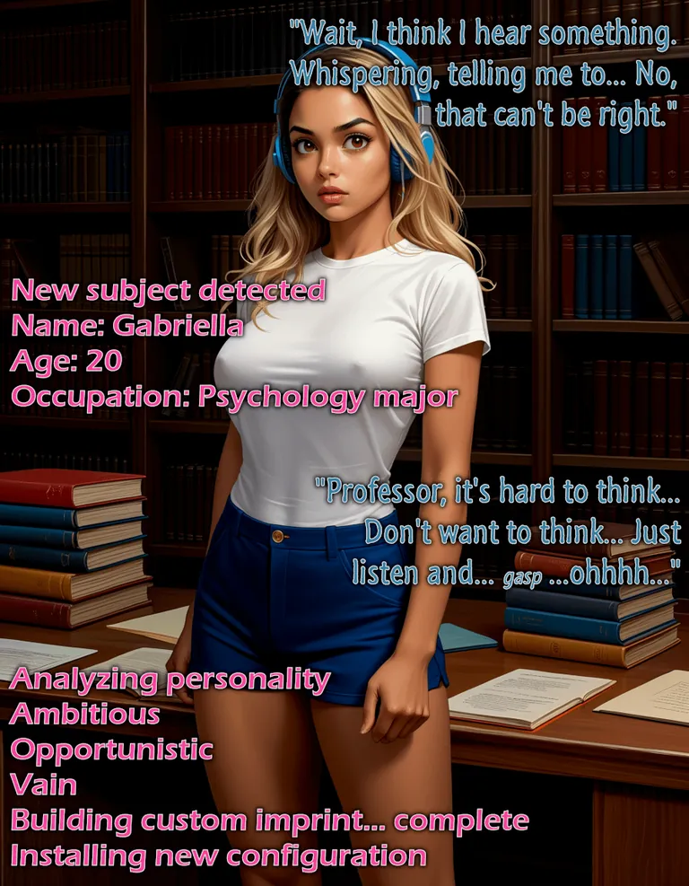 Gabriella visits office hours to get some help