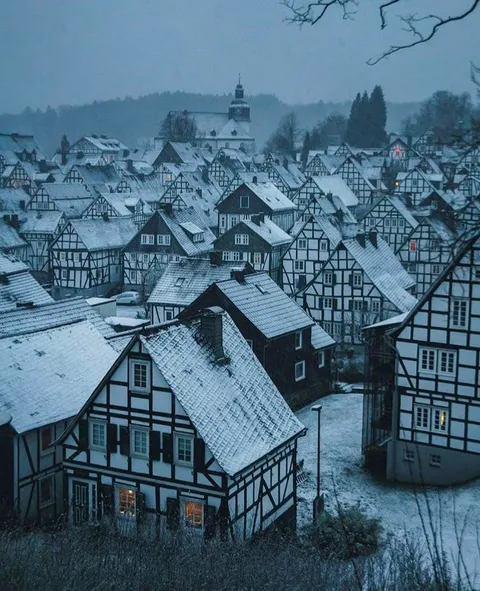 A cozy scene in Germany
