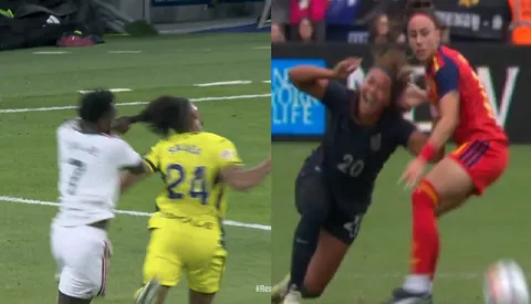 On October 10th, within a span of 6 minutes, wingers of Real Madrid for both the Men's and Women's teams got sent off for pulling hair of an opponent