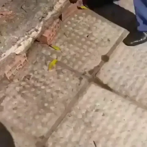 Man returns baby to mother.