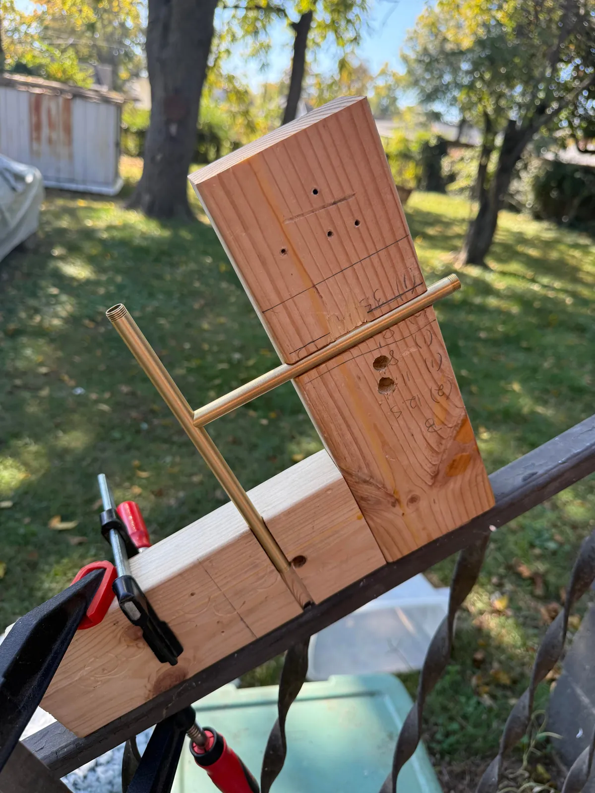 I made a pair of wall sconces for my bedroom renovation