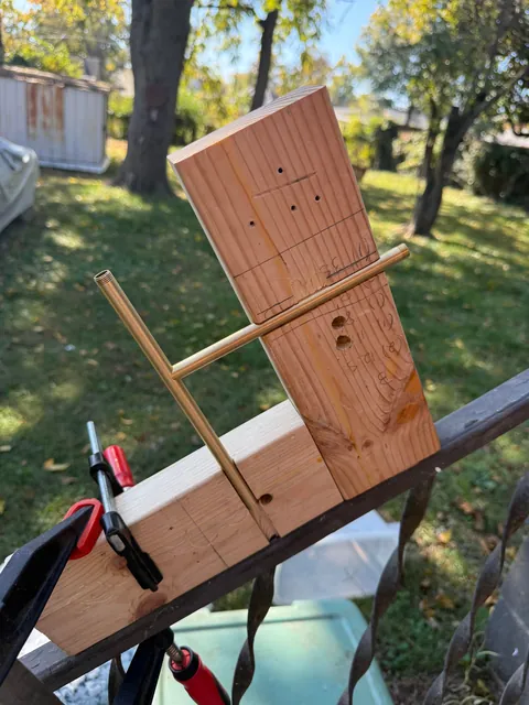 I made a pair of wall sconces for my bedroom renovation