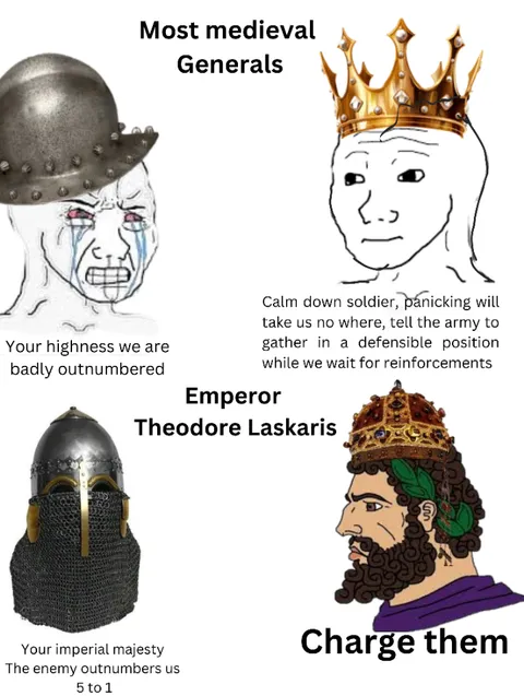 Never underestimate an outnumbered army