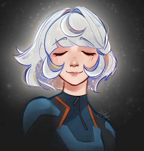 Juno as the Moon by @UMochi_