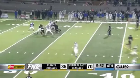 4 star Miami recruit Israel Briggs throws a punch against a Central player after pick