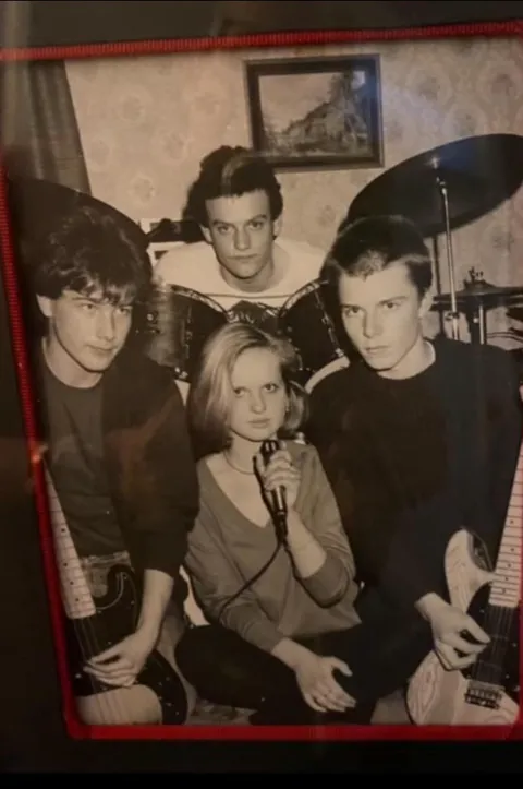 My Mum was the lead singer of a punk band in the mid-80s