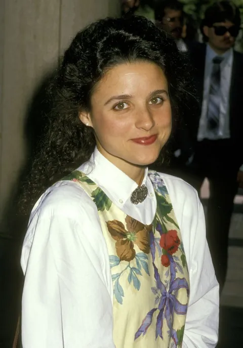 Julia Louis Dreyfus , at the 15th Annual Film Crystal awards ,1991