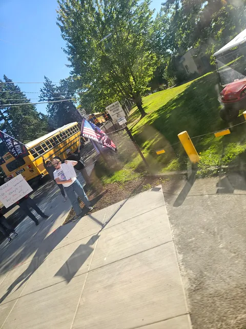The Republicans at my school had a protest 💀🙏