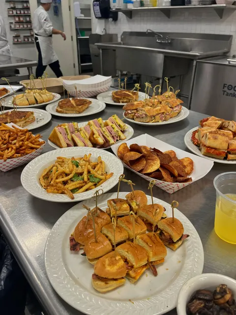 [homemade] sandwich night at culinary school 