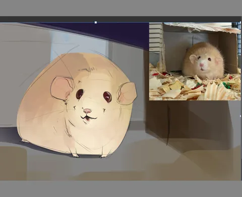 I drew fanart of some rats here