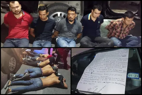 Members of Mexico's "Gulf Cartel" who kidnapped and killed Americans have been tied up, dumped in the street and handed over to authorities with an apology letter