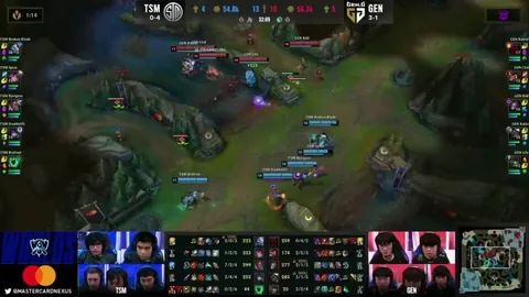 2020 Worlds - TSM vs Gen.G group stage, the infamous "9-Man Sleep"