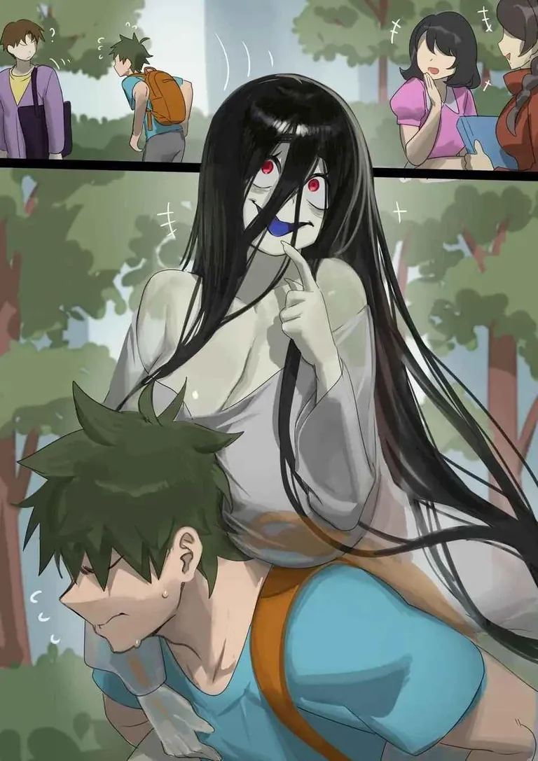 Everyday life with a silly Ghost Girlfriend…