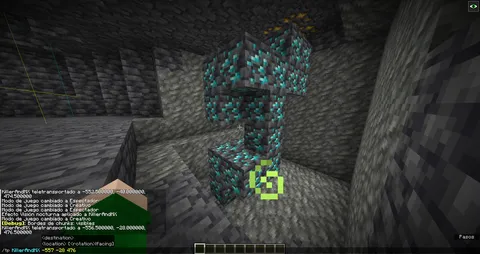 20 diamonds stacked in one single spot (1.21) Seed: Brasil