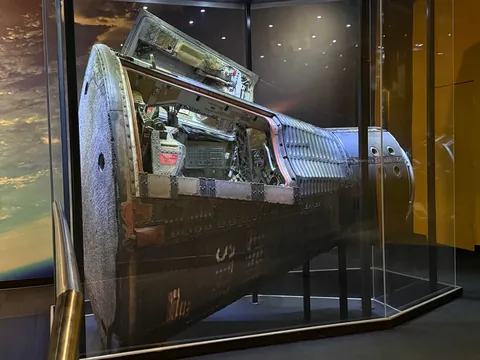 [OC] Gemini 12 capsule at the Adler Planetarium in Chicago