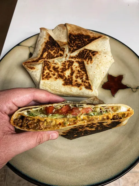 My [homemade] Crunchwrap supreme