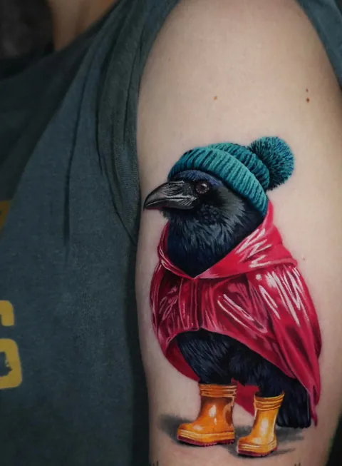 My new furry friend - the rainy day raven! https://www.instagram.com/sweetandoffbeat?igsh=eDFxbnVsdzBwMXBo