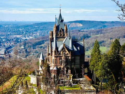 Schloss Drachenburg, Germany - 19th-Century Neo-Gothic Architecture on the Rhin