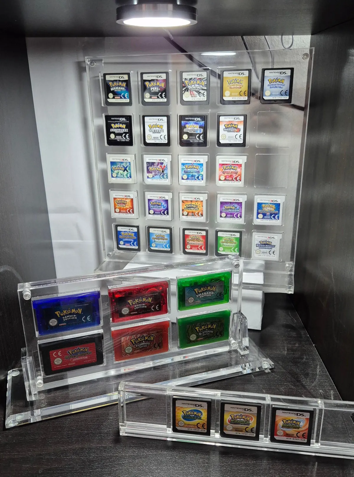 Just finished my small collection of Pokemon editions