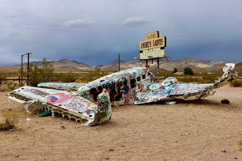 Abandoned Crashed Plane