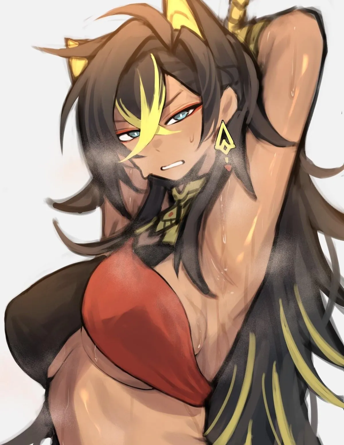 Licks up my Sweaty Pit 💗💗 Come have a taste Sweetie 💦