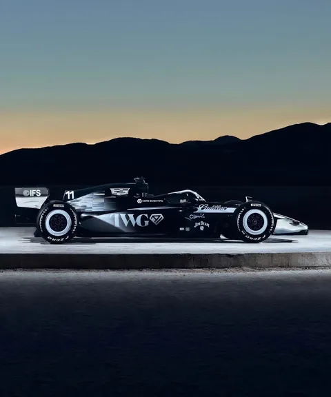 [cadillacf1] Progress under pressure. The first Cadillac F1 livery is here.