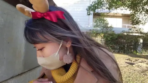 Sneak peaking a deer