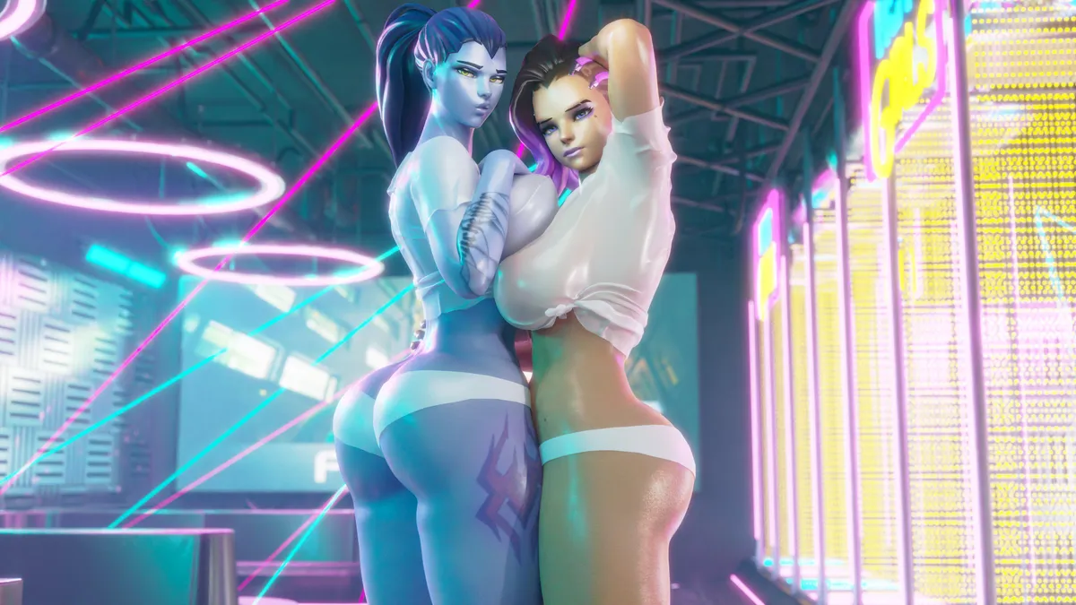 Widowmaker &amp; Sombra (3DLiquad)