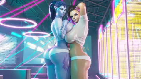 Widowmaker &amp; Sombra (3DLiquad)