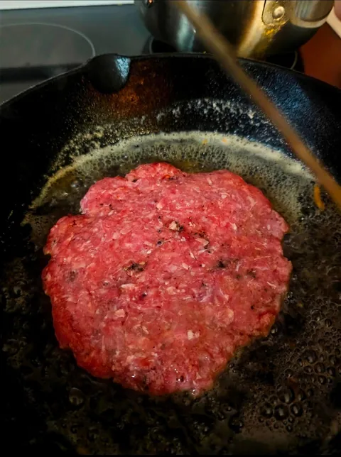 [Homemade] Burger &amp; Fries