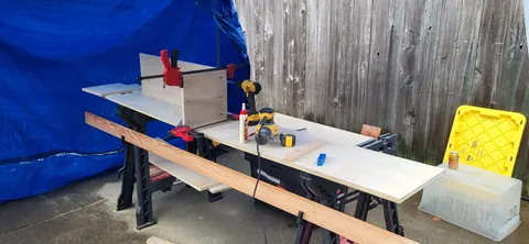 First time making kitchen cabinets. I did the entire kitchen myself for less than half of our original budget. 